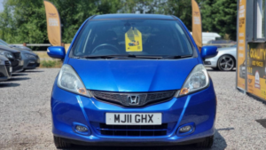 2011 Honda Jazz 1.4 I-Vtec Ex CVT Euro 5 5dr in Blue — image 4