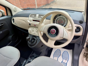 2014 Fiat 500 1.2 Lounge Euro 6 (s/s) 3dr in Brown — image 5