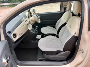 2014 Fiat 500 1.2 Lounge Euro 6 (s/s) 3dr in Brown — image 6