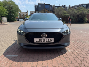 2019 Mazda Mazda3 2.0 Skyactiv-G Mhev Gt Sport Tech Auto Euro 6 (s/s) 5dr in Grey — image 5