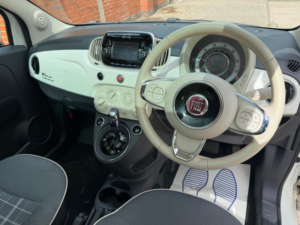 2016 Fiat 500 0.9 Twinair Lounge Dualogic Euro 6 (s/s) 3dr in White — image 6
