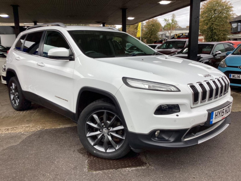 2015 Jeep Cherokee 2.0 Crd Limited Auto 4WD Euro 5 (s/s) 5dr in White — image 1