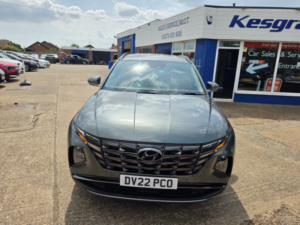 2022 Hyundai Tucson 1.6 T-Gdi Premium SUV 5dr Petrol Manual Euro 6 (s/s) (150 Ps) in Grey — image 2