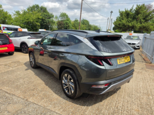 2022 Hyundai Tucson 1.6 T-Gdi Premium SUV 5dr Petrol Manual Euro 6 (s/s) (150 Ps) in Grey — image 4