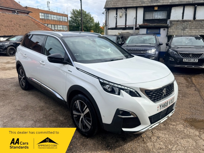 2018 Peugeot 5008 Bluehdi S/s Gt Line in White — image 1