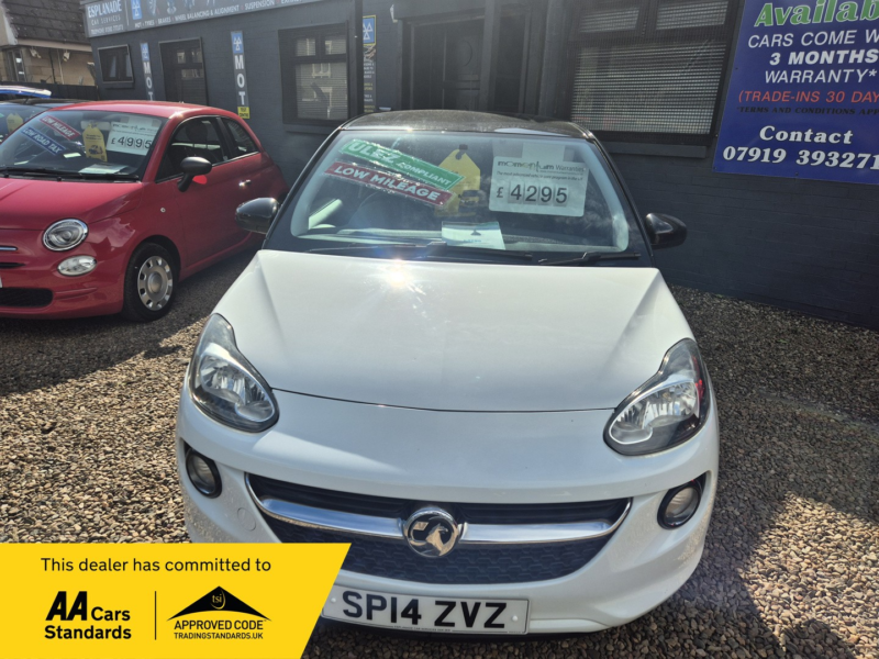 2014 Vauxhall Adam 1.4 16v Jam in White — image 1