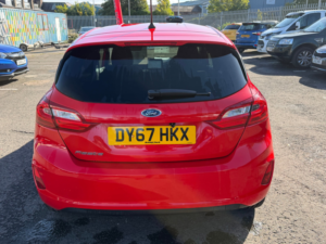 2017 Ford Fiesta 1.0t Ecoboost Titanium Hatchback 5dr Petrol Manual Euro 6 (s/s) (125 Ps) in Red — image 4
