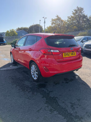 2017 Ford Fiesta 1.0t Ecoboost Titanium Hatchback 5dr Petrol Manual Euro 6 (s/s) (125 Ps) in Red — image 6