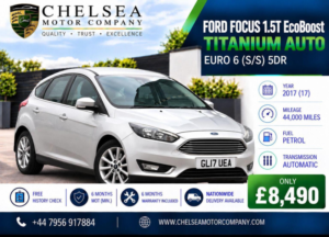 2017 Ford Focus 1.5t Ecoboost Titanium Auto Euro 6 (s/s) 5dr in Silver — image 2