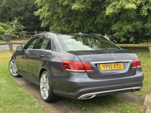 2015 Mercedes-Benz E Class 3.0 E350 V6 Bluetec Amg Line in Blue — image 3