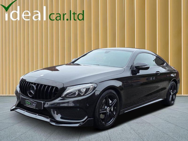 2016 Mercedes-Benz C Class 2.1 C220d Amg Line G-Tronic+ Euro 6 (s/s) 2dr in Black — image 1