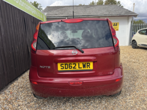 2012 Nissan Note 1.4 16v N-Tec+ in Red — image 5