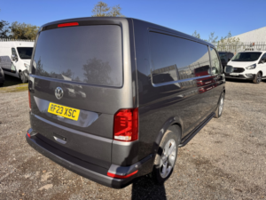 2023 Volkswagen Transporter T6.1 T30 Highline DSG Lwb Van. Tailgate. Alloys. Ac. in Grey — image 5