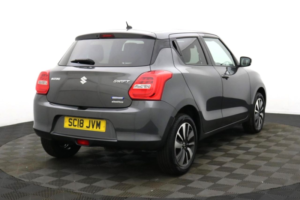 2018 Suzuki Swift 1.2 Dualjet Mhev Sz5 Hatchback 5dr Petrol Hybrid Manual Allgrip Euro 6 (s/s) (90 Ps) in Grey — image 5