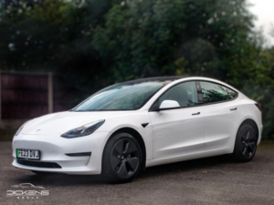 2023 Tesla Model 3 Long Range Auto Rwd 4dr in White — image 3