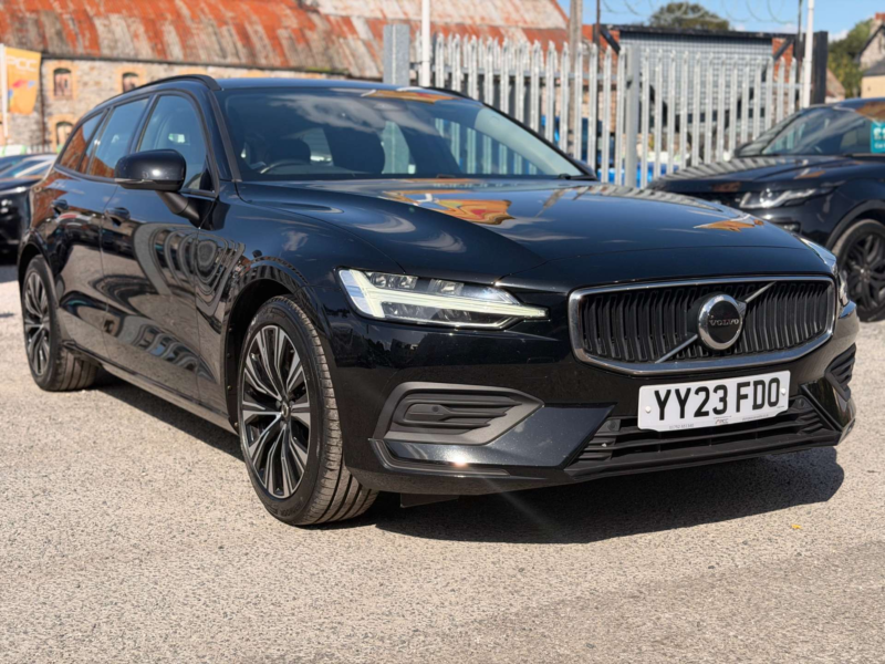 2023 Volvo V60 2.0 V60 Core B3 Mhev Auto 5dr in Black — image 1