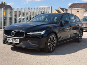 2023 Volvo V60 2.0 V60 Core B3 Mhev Auto 5dr in Black — image 3