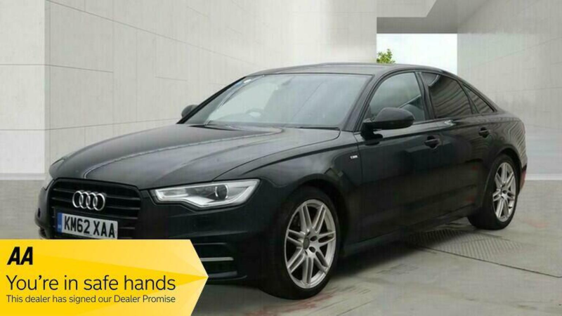 2012 Audi A6 Saloon 2.0 Tdi S Line Multitronic Euro 5 (s/s) 4dr in Black — image 1