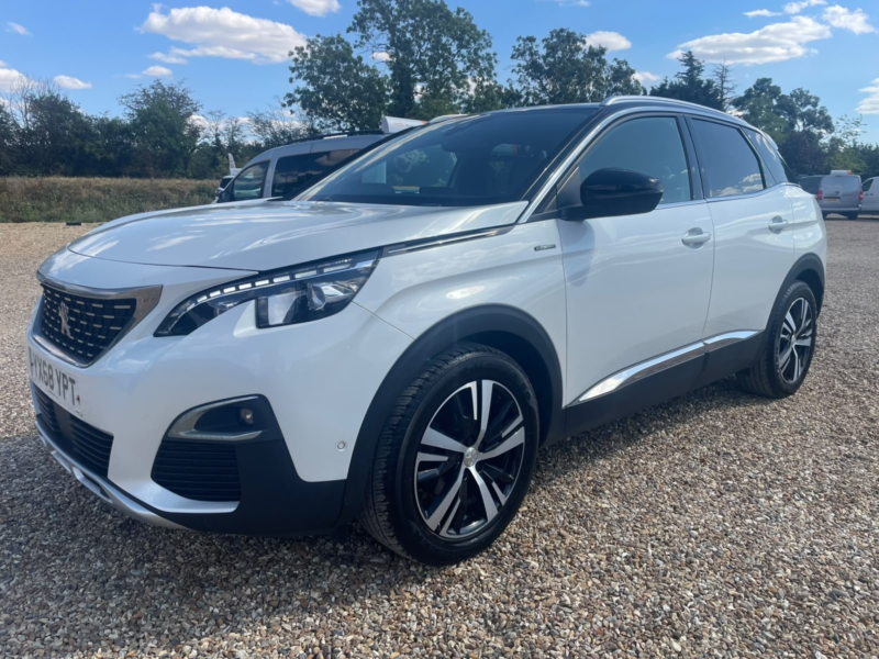 2018 Peugeot 3008 1.2 Puretech Gt Line in White — image 1