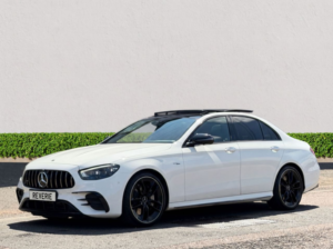 2020 Mercedes-Benz E Class 3.0 E53h Biturbo Mhev Amg Night Edition (premium Plus) Saloon 4dr Petrol Hybrid Spds Tct 4matic+ Euro 6 (s/s) (457 Ps) in White — image 3