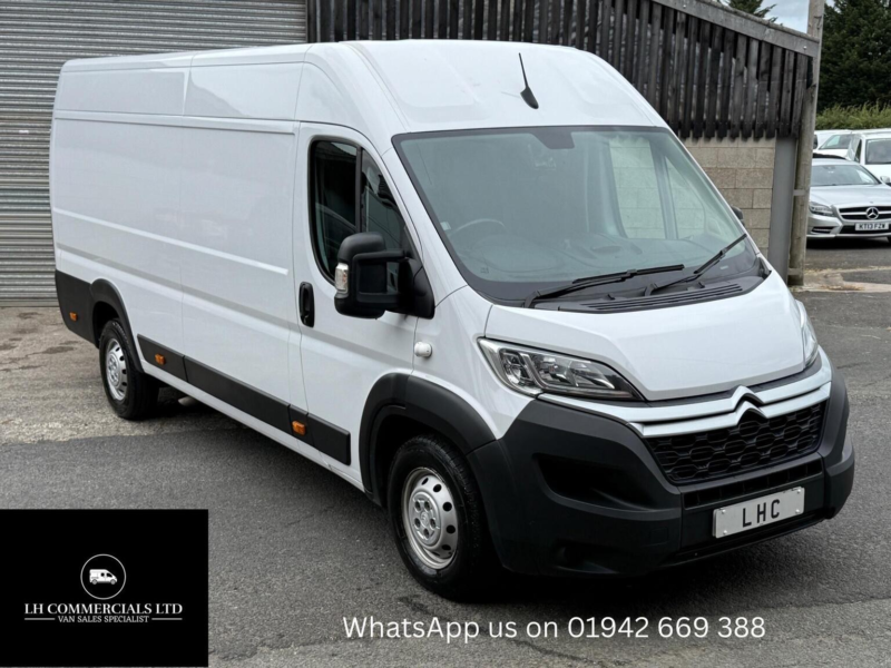 2021 Citroen Relay 2.2 Bluehdi 35 Enterprise L4 High Roof Euro 6 (s/s) 5dr (heavy) in White — image 1