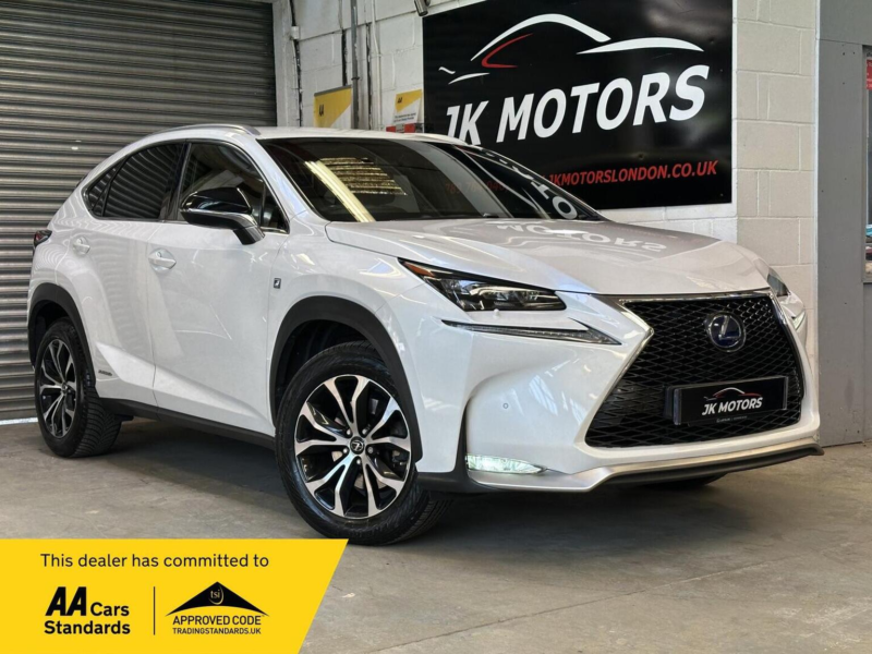 2017 Lexus Nx 2.5 300h F Sport E-CVT 4WD Euro 6 (s/s) 5dr in White — image 1