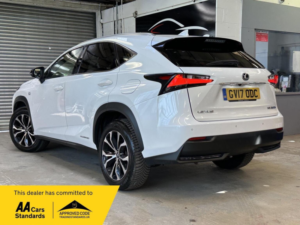 2017 Lexus Nx 2.5 300h F Sport E-CVT 4WD Euro 6 (s/s) 5dr in White — image 3