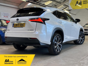 2017 Lexus Nx 2.5 300h F Sport E-CVT 4WD Euro 6 (s/s) 5dr in White — image 4