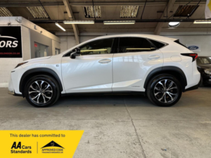 2017 Lexus Nx 2.5 300h F Sport E-CVT 4WD Euro 6 (s/s) 5dr in White — image 6