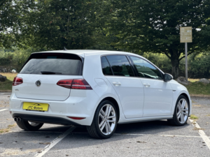 2017 Volkswagen Golf 2.0 Tdi Gtd 5dr Auto [nav], White, Diesel + Excellent Spec in White — image 3