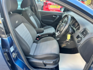 2015 Volkswagen Polo 1.0 Tsi Bluemotion Tech R-Line Euro 6 (s/s) 5dr in Blue — image 2