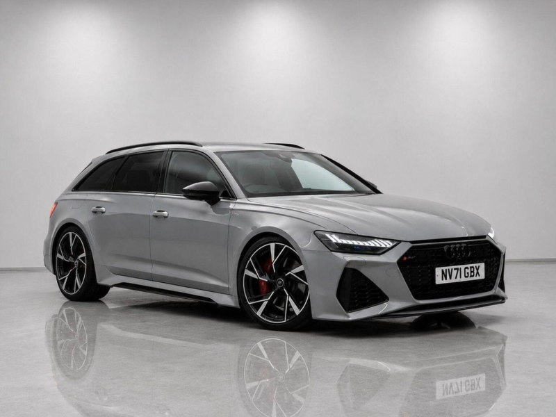 2021 Audi Rs6 Avant 4.0 Tfsi V8 Carbon Black Tiptronic Quattro Euro 6 (s/s) 5dr in Grey — image 1