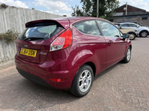 2014 Ford Fiesta 1.6 Tdci Econetic Zetec in Red — image 3