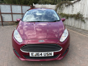 2014 Ford Fiesta 1.6 Tdci Econetic Zetec in Red — image 4
