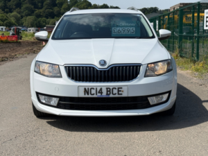 2014 Skoda Octavia 2.0 Tdi Black Edition Estate 5dr Diesel Manual Euro 5 (s/s) (150 Ps) in White — image 2