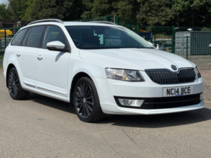 2014 Skoda Octavia 2.0 Tdi Black Edition Estate 5dr Diesel Manual Euro 5 (s/s) (150 Ps) in White — image 3
