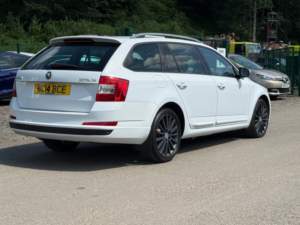 2014 Skoda Octavia 2.0 Tdi Black Edition Estate 5dr Diesel Manual Euro 5 (s/s) (150 Ps) in White — image 5