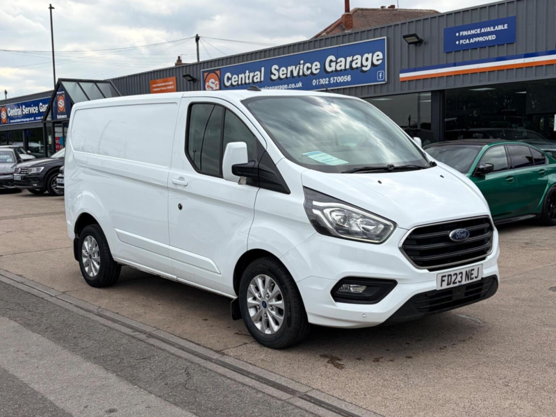 2023 Ford Transit Custom 2.0 280 Ecoblue Limited L1 H1 Euro 6 (s/s) 5dr in White — image 1