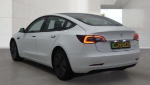 2022 Tesla Model 3 (dual Motor) Long Range Saloon 4dr Electric Auto 4wde (346 Ps) in White — image 3