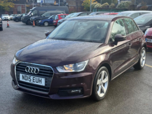 2015 Audi A1 1.6 Tdi Sport Sportback Euro 6 (s/s) 5dr in Red — image 3