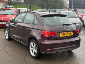2015 Audi A1 1.6 Tdi Sport Sportback Euro 6 (s/s) 5dr in Red — image 4