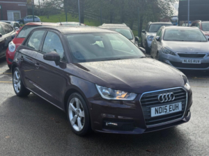 2015 Audi A1 1.6 Tdi Sport Sportback Euro 6 (s/s) 5dr in Red — image 5