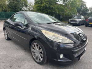 2010 Peugeot 207 Cc 1.6 Vti Gt Euro 5 2dr in Black — image 2