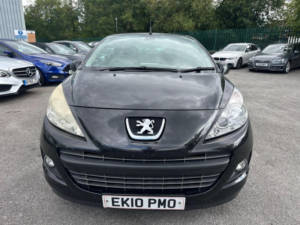 2010 Peugeot 207 Cc 1.6 Vti Gt Euro 5 2dr in Black — image 3