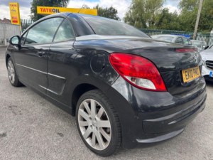 2010 Peugeot 207 Cc 1.6 Vti Gt Euro 5 2dr in Black — image 4