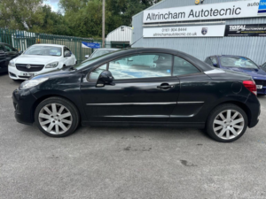 2010 Peugeot 207 Cc 1.6 Vti Gt Euro 5 2dr in Black — image 5