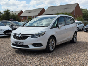 2018 Vauxhall Zafira Tourer 1.4i Turbo Sri Nav Euro 6 5dr in White — image 3