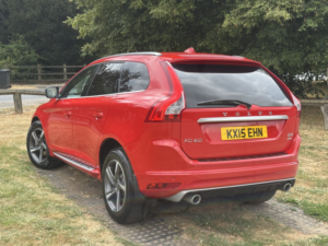 2015 Volvo Xc60 2.4 R-Design Lux D4 AWD in Red — image 3