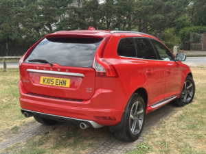 2015 Volvo Xc60 2.4 R-Design Lux D4 AWD in Red — image 4