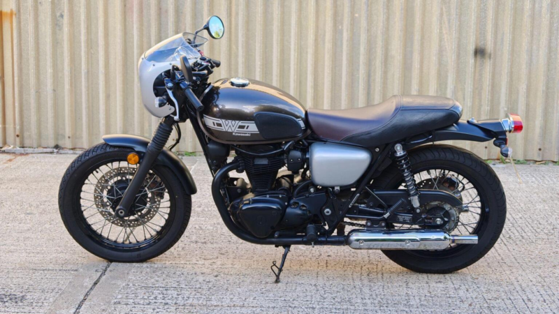 2022 Kawasaki W800 800 Café Modern Classic Euro 4 in Grey — image 1